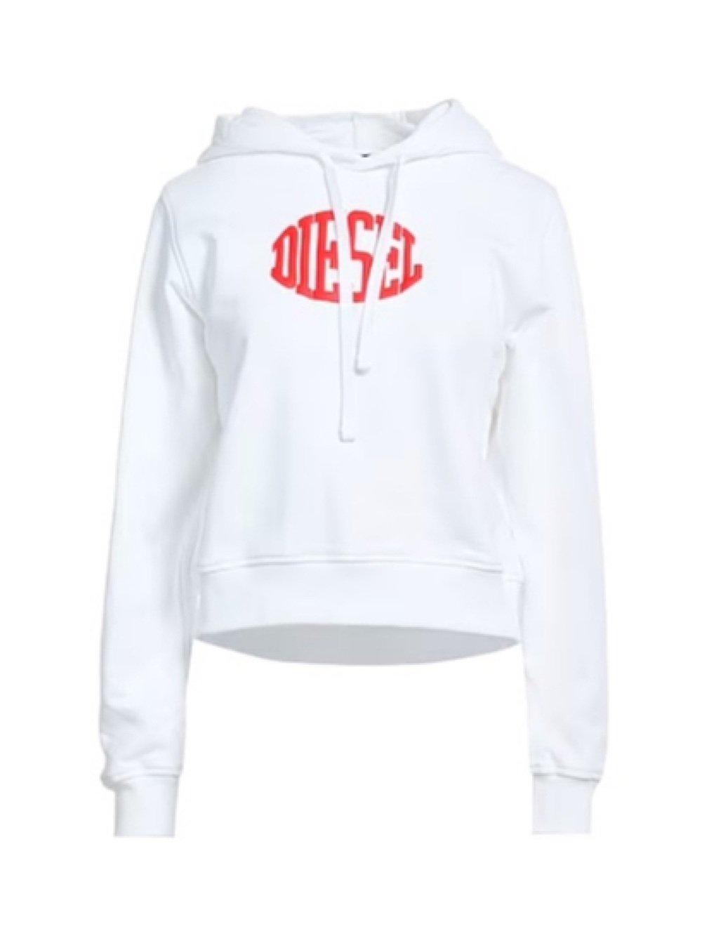 DIESEL women’s hoodie cotton white size M